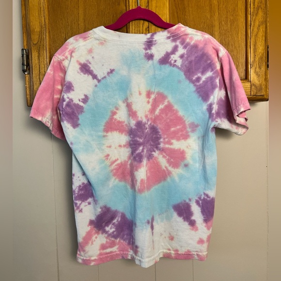 Hand-dyed Tie-dye Tee, Youth S - Picture 2 of 3